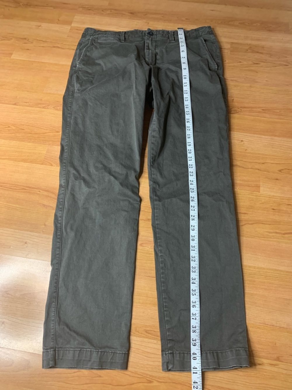GAP Men’s Modern Slim Chinos - Grey - 34x32 - GapFlex Stretch - Picture 6 of 9
